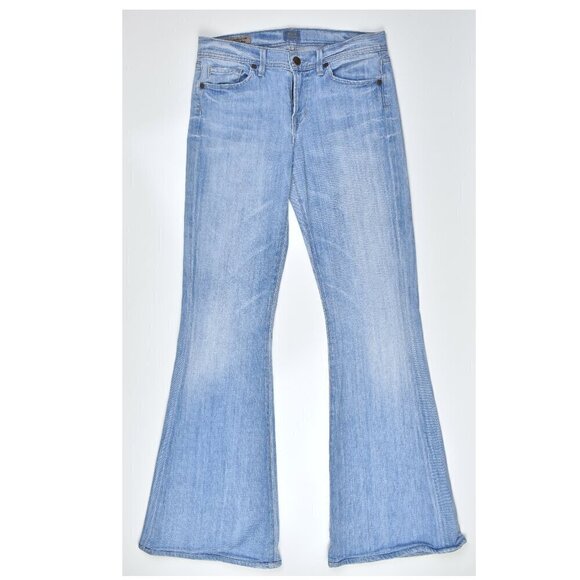 Citizens of Humanity COH Crystal Medium Rise Bell Bottom Jeans 26 - Picture 1 of 7